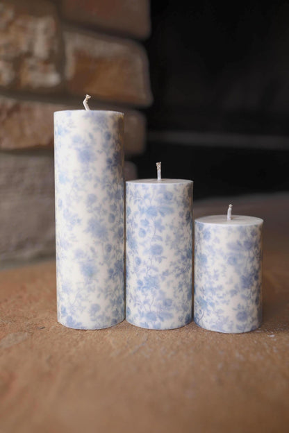 Botanical Soy Pillar Candle