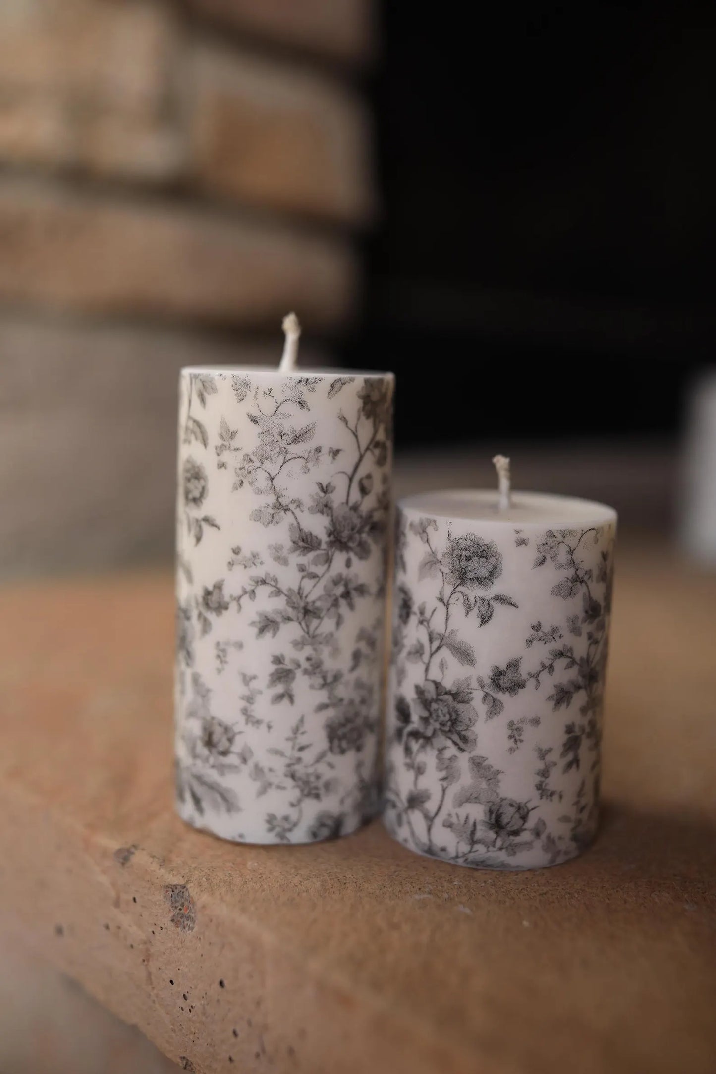 Botanical Soy Pillar Candle
