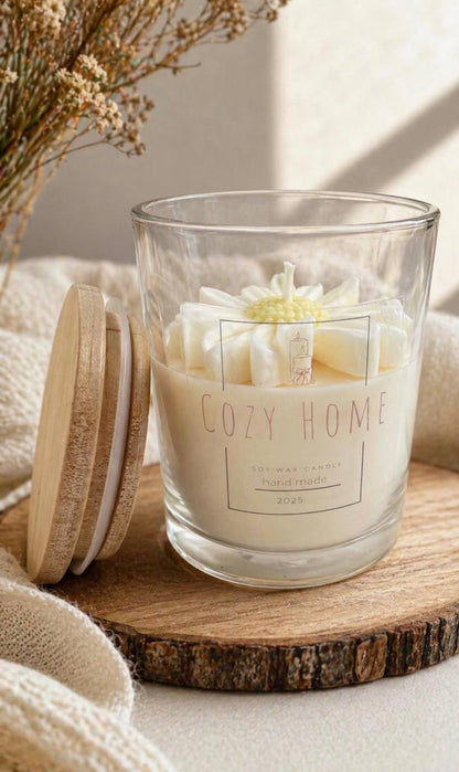 Daisy Blossom Soy Candle